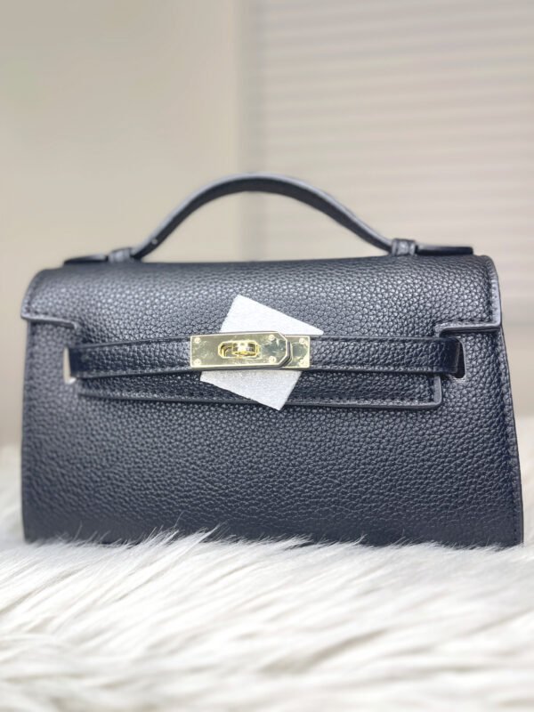 Hermes Mini Crossbody Bag (Black)