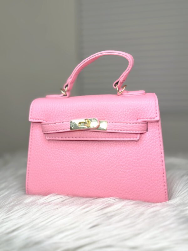 Hermes Mini Cross Body Bag (Pink)