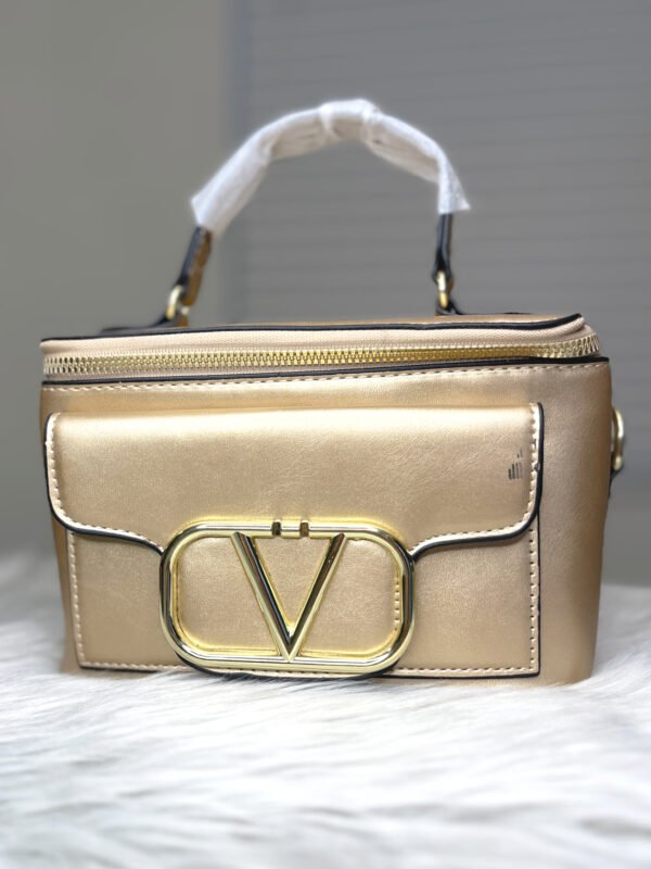 Valentino Garavani Loco Mini Handbag (Gold)