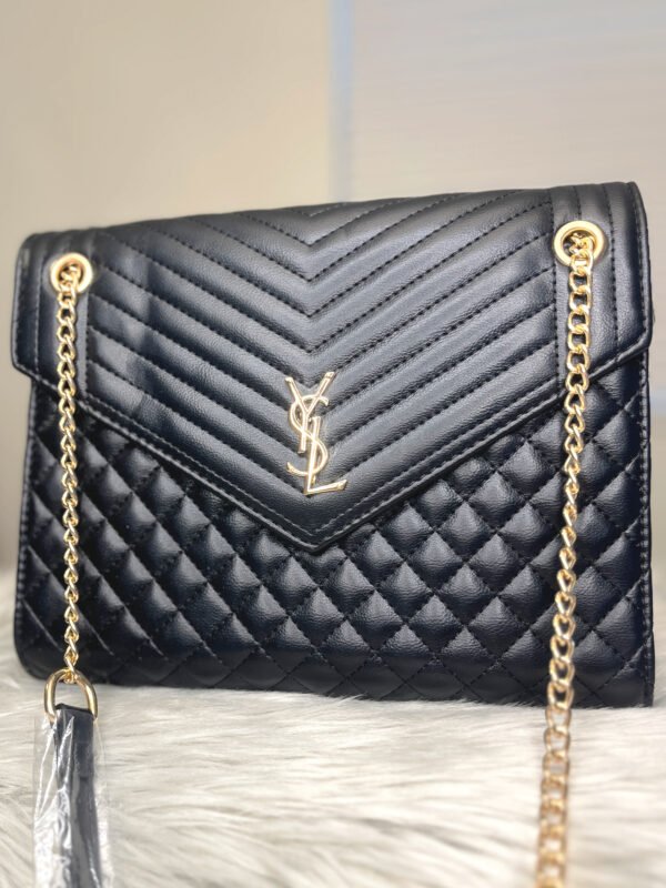 Saint Laurent Envelope Cross Body (Black)