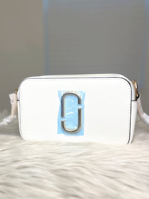 Marc Jacobs Snapshot Cross Body Bag (White)